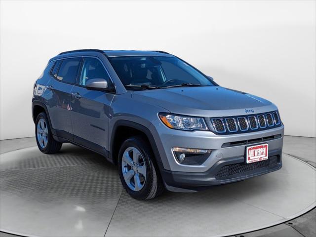 used 2021 Jeep Compass car, priced at $18,500