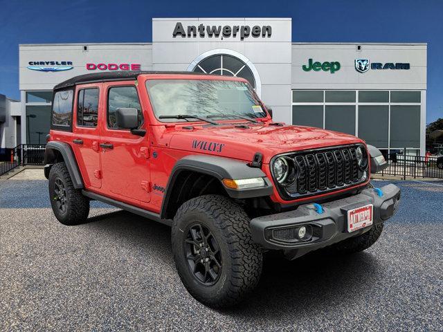 new 2024 Jeep Wrangler 4xe car