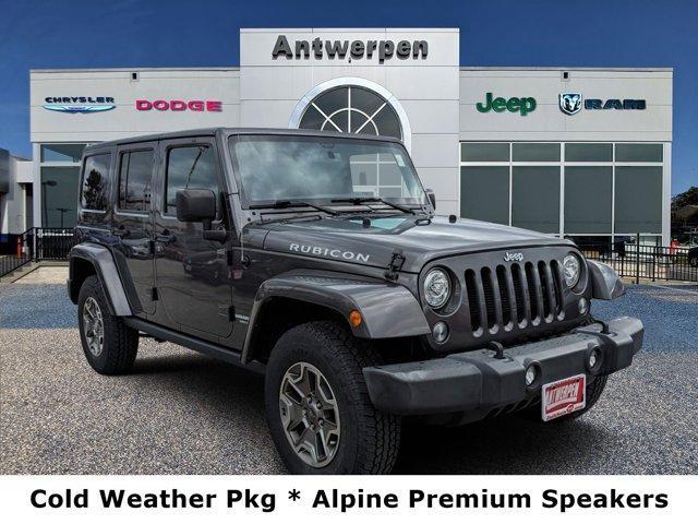used 2017 Jeep Wrangler Unlimited car, priced at $28,750
