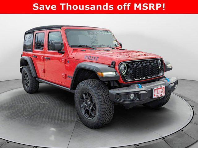 new 2024 Jeep Wrangler 4xe car, priced at $42,120