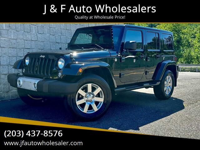 used 2014 Jeep Wrangler Unlimited car, priced at $15,499