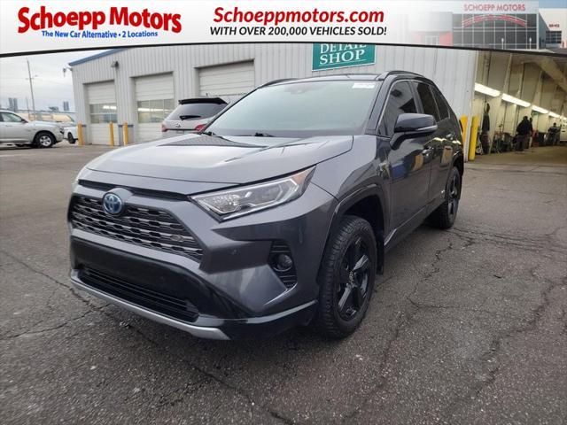 used 2021 Toyota RAV4 Hybrid car, priced at $29,995