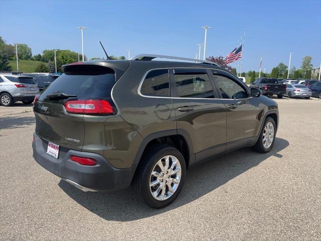 used 2015 Jeep Cherokee car, priced at $15,999