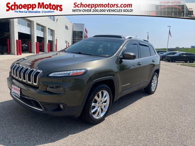 used 2015 Jeep Cherokee car, priced at $15,999