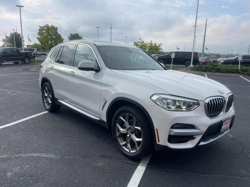 used 2021 BMW X3 car, priced at $27,750