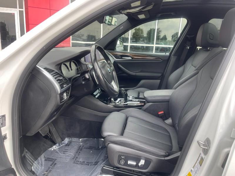 used 2021 BMW X3 car, priced at $27,750