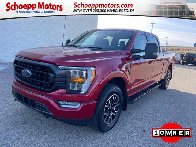 used 2021 Ford F-150 car, priced at $38,500