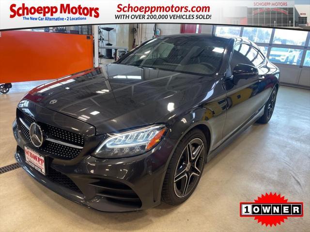 used 2019 Mercedes-Benz C-Class car, priced at $33,880