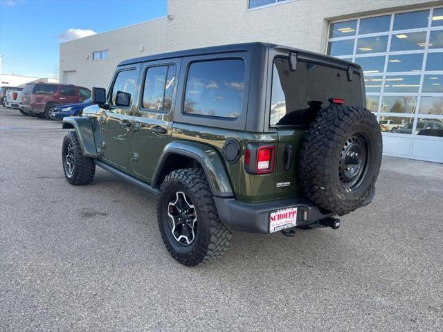 used 2021 Jeep Wrangler Unlimited car, priced at $31,750