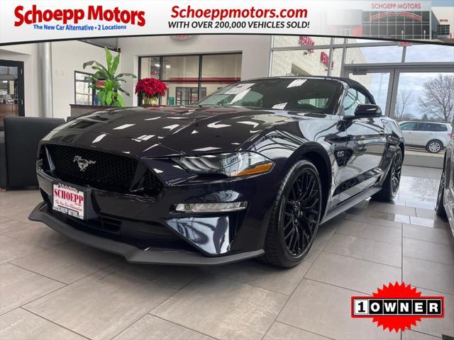 used 2022 Ford Mustang car, priced at $44,550