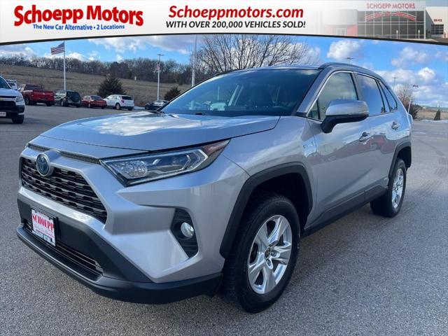 used 2021 Toyota RAV4 Hybrid car, priced at $24,993