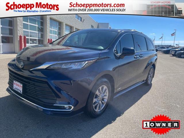 used 2021 Toyota Sienna car, priced at $39,393