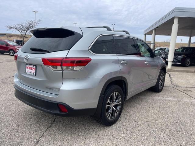 used 2018 Toyota Highlander car, priced at $18,500