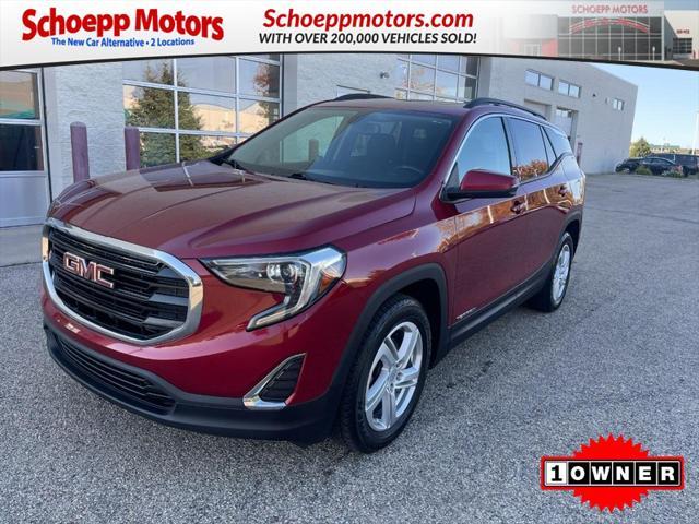 used 2018 GMC Terrain car, priced at $19,999