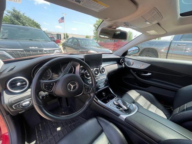 used 2017 Mercedes-Benz C-Class car, priced at $22,999