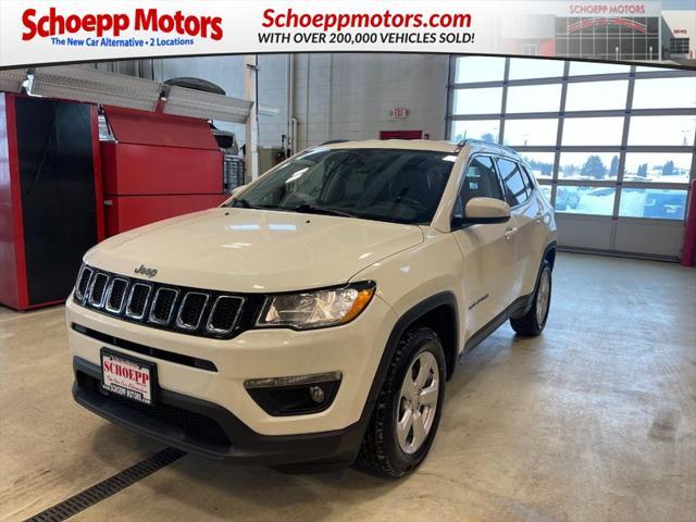 used 2020 Jeep Compass car, priced at $17,900