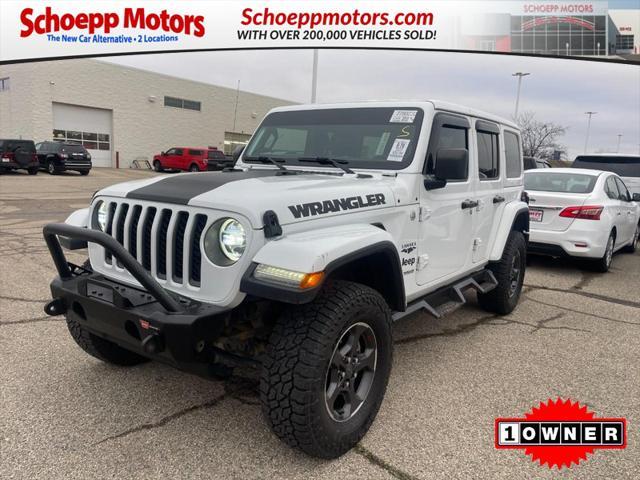 used 2020 Jeep Wrangler Unlimited car, priced at $33,900