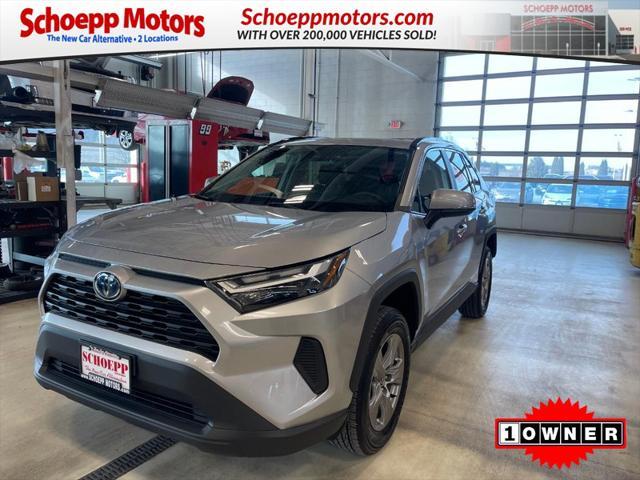 used 2022 Toyota RAV4 Hybrid car, priced at $33,753