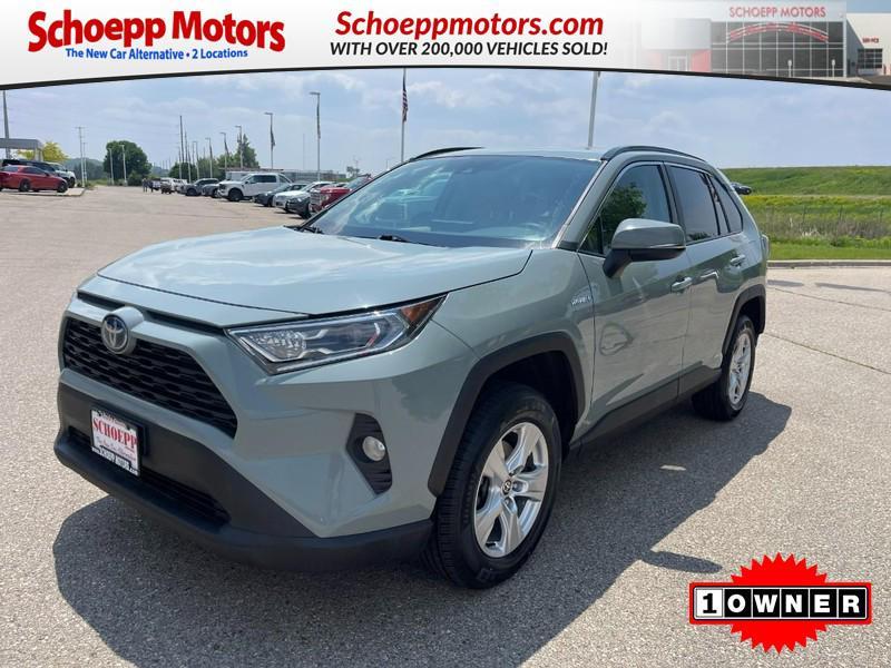 used 2021 Toyota RAV4 Hybrid car, priced at $23,503