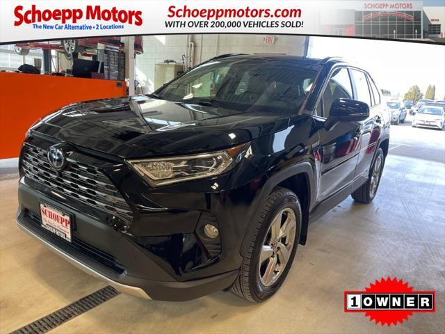 used 2020 Toyota RAV4 Hybrid car, priced at $27,393