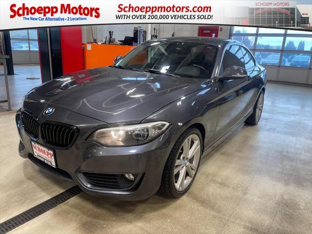 used 2015 BMW 228 car, priced at $14,999