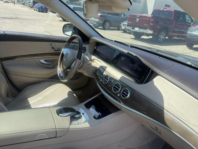 used 2015 Mercedes-Benz S-Class car, priced at $29,995