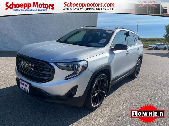 used 2021 GMC Terrain car, priced at $27,500