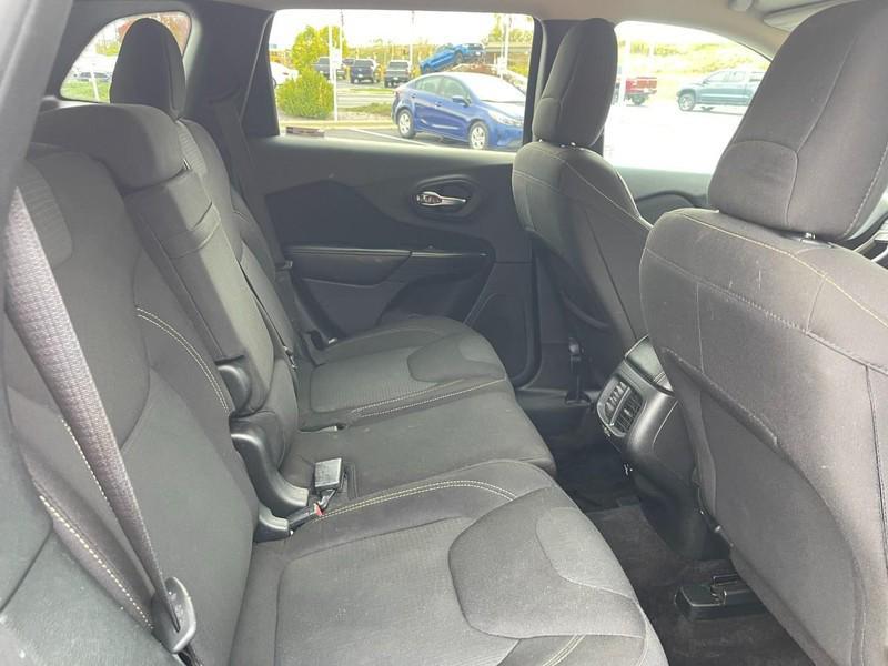 used 2017 Jeep Cherokee car, priced at $13,993