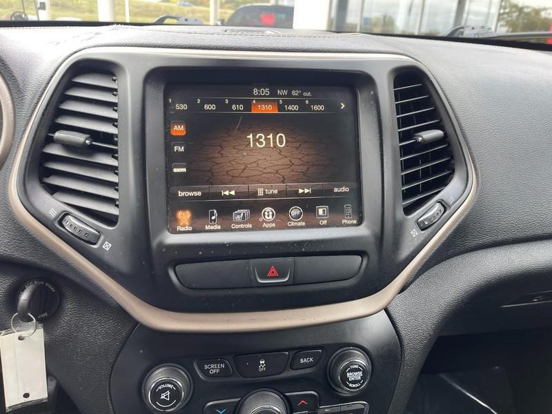 used 2017 Jeep Cherokee car, priced at $13,993