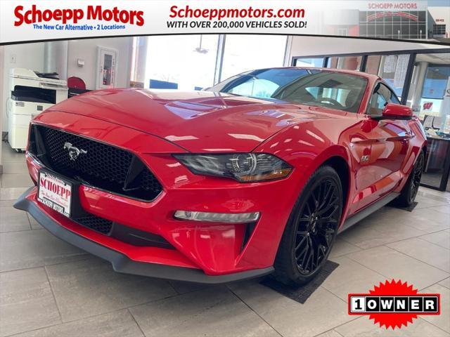 used 2021 Ford Mustang car, priced at $39,675