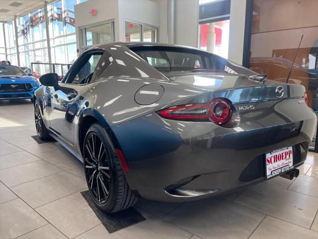 used 2024 Mazda MX-5 Miata RF car, priced at $37,500