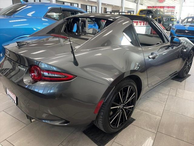 used 2024 Mazda MX-5 Miata RF car, priced at $37,500