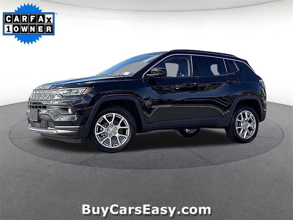 used 2022 Jeep Compass car, priced at $21,502