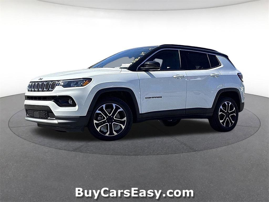 used 2023 Jeep Compass car, priced at $20,657