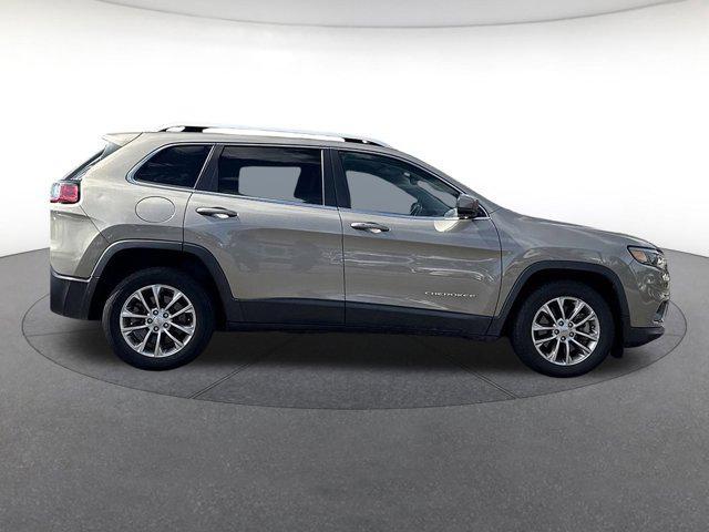 used 2021 Jeep Cherokee car, priced at $16,840