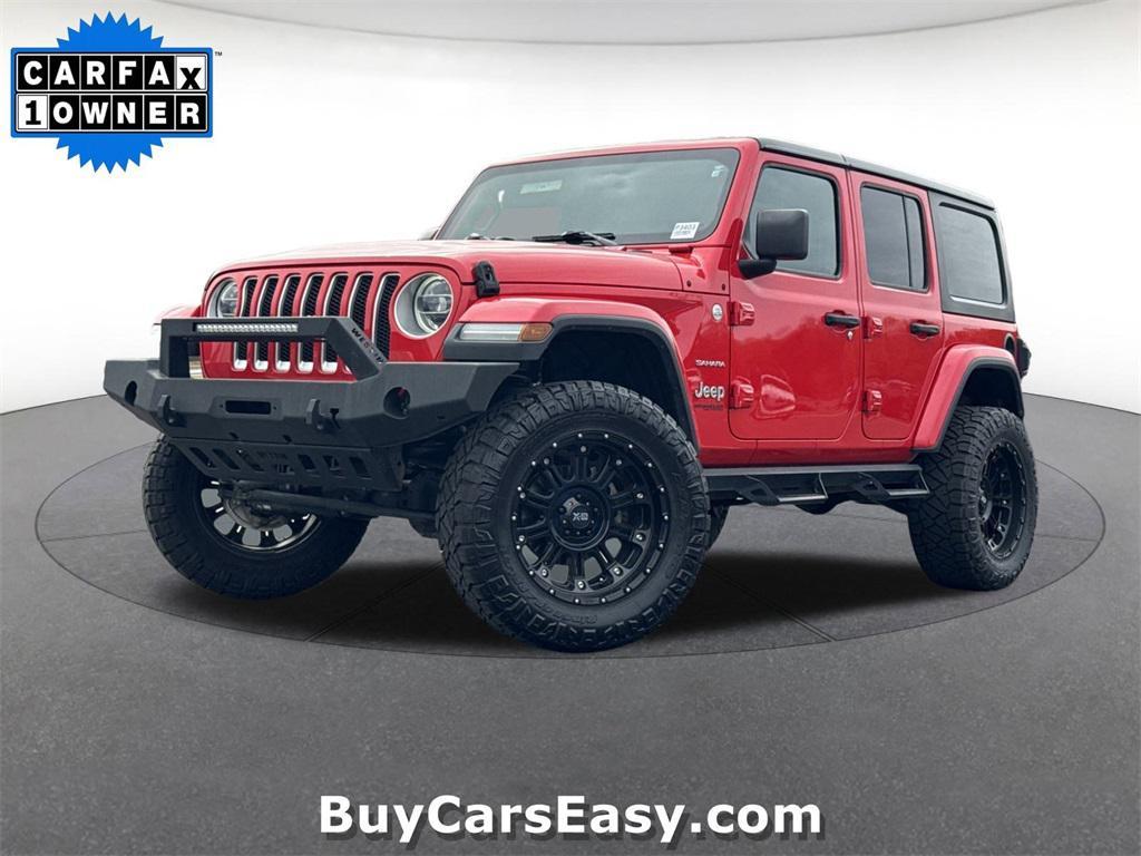 used 2018 Jeep Wrangler Unlimited car, priced at $21,899