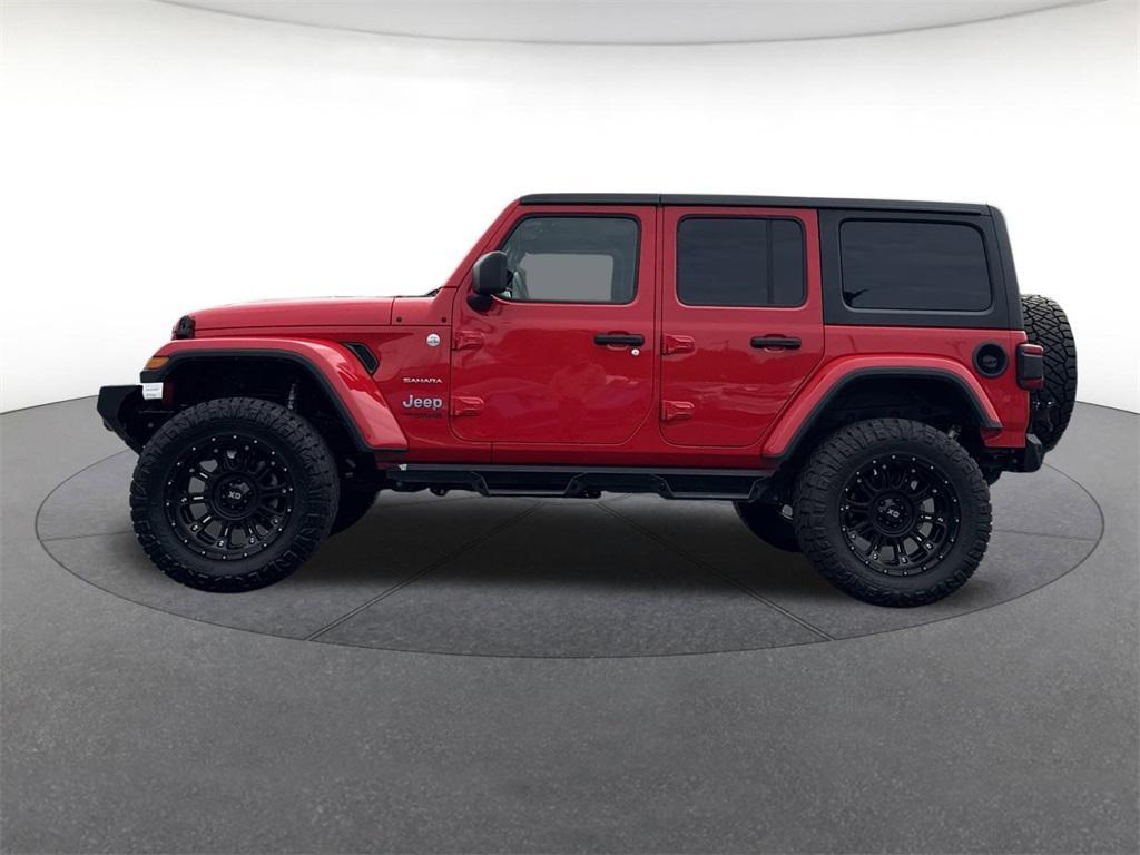 used 2018 Jeep Wrangler Unlimited car, priced at $21,899