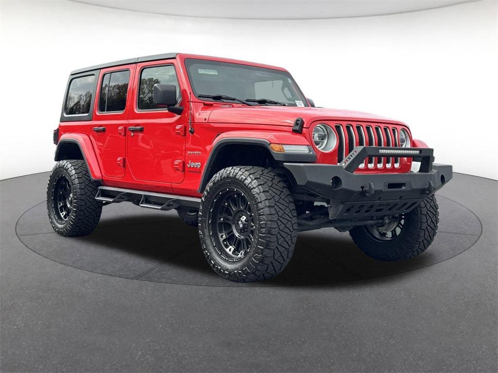 used 2018 Jeep Wrangler Unlimited car, priced at $21,899