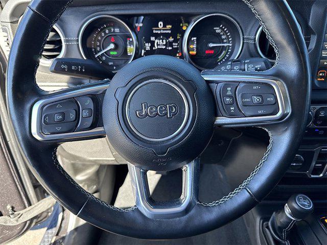 used 2022 Jeep Wrangler Unlimited 4xe car, priced at $30,596