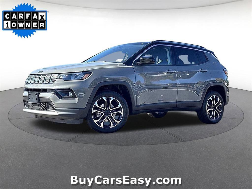 used 2022 Jeep Compass car, priced at $22,157