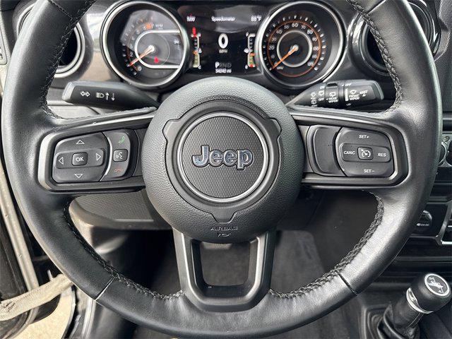 used 2021 Jeep Wrangler Unlimited car, priced at $30,110
