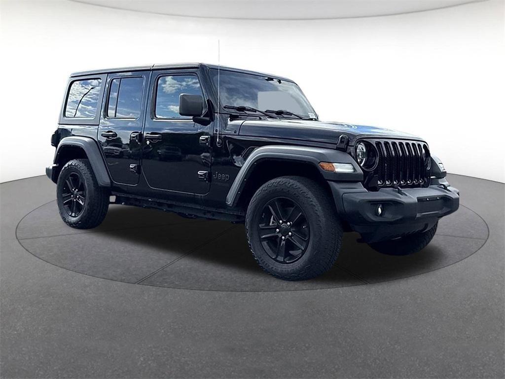 used 2021 Jeep Wrangler Unlimited car, priced at $28,551