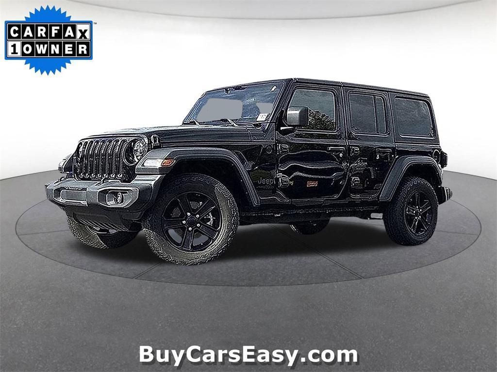 used 2021 Jeep Wrangler Unlimited car, priced at $28,551