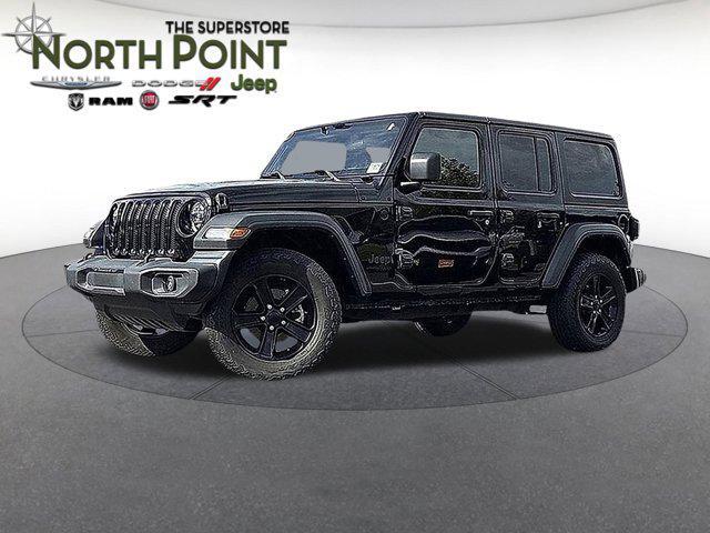 used 2021 Jeep Wrangler Unlimited car, priced at $30,110