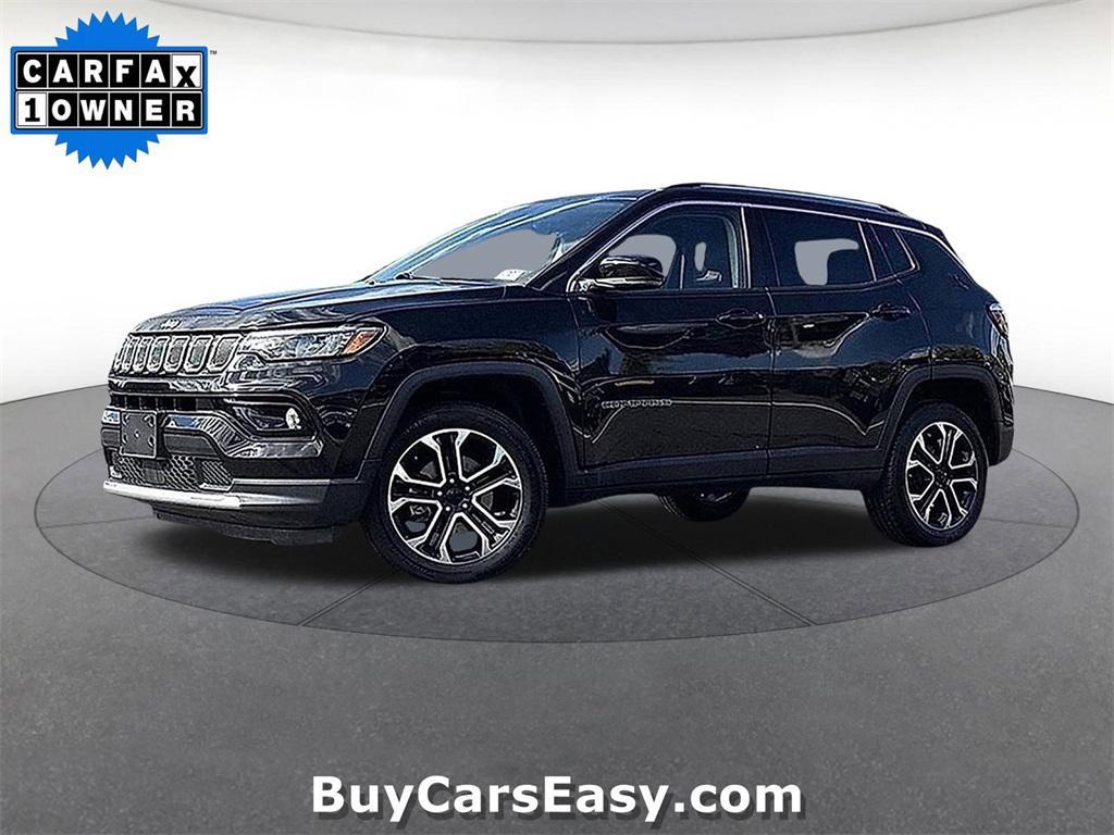 used 2022 Jeep Compass car, priced at $21,523
