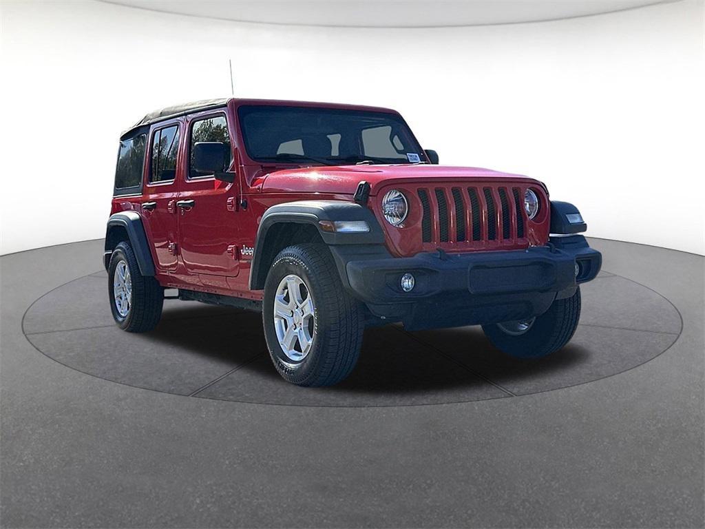 used 2020 Jeep Wrangler Unlimited car, priced at $22,721