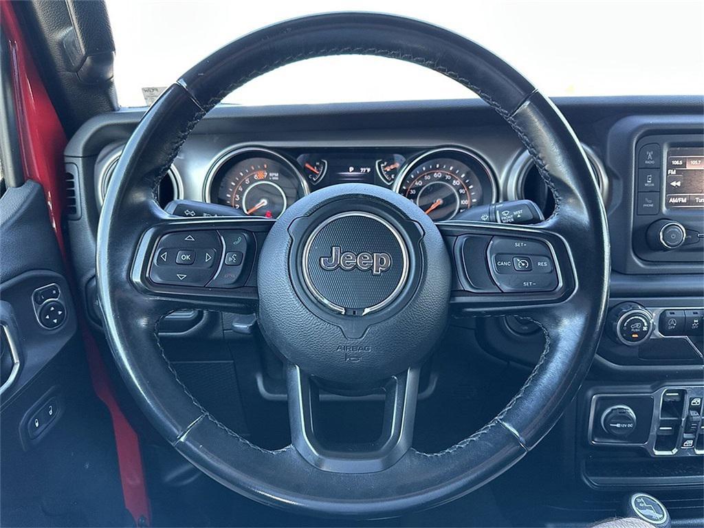 used 2020 Jeep Wrangler Unlimited car, priced at $22,721