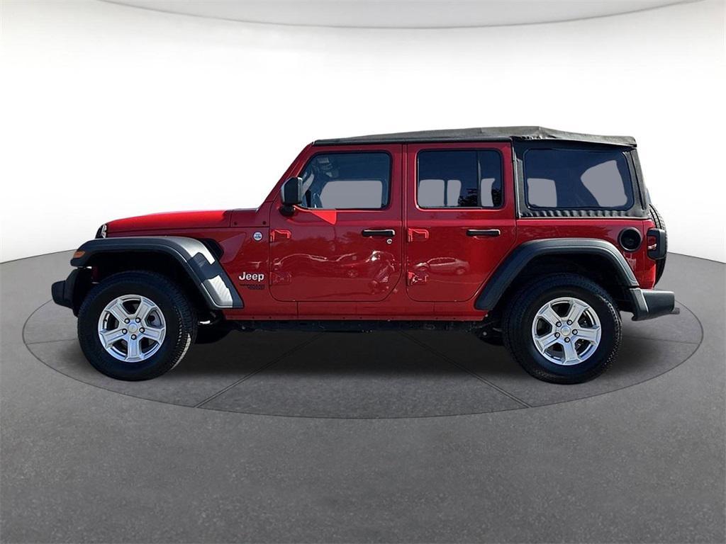 used 2020 Jeep Wrangler Unlimited car, priced at $22,721