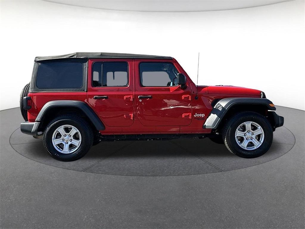 used 2020 Jeep Wrangler Unlimited car, priced at $22,721