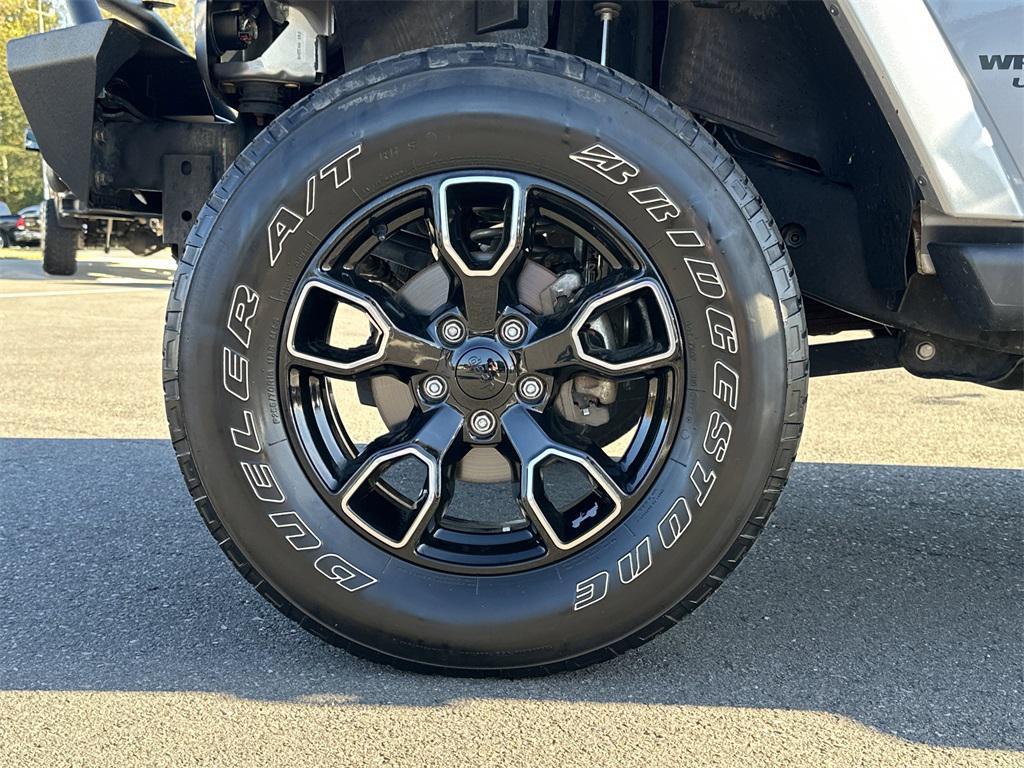used 2017 Jeep Wrangler Unlimited car, priced at $22,442